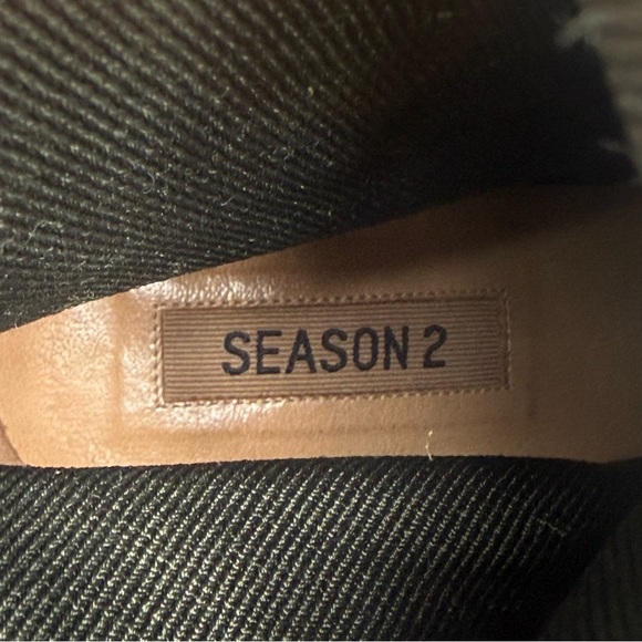 Yeezy Season 2 Knit Sock Ankle Military Boots in Dark Olive size 39 - Picture 14 of 16